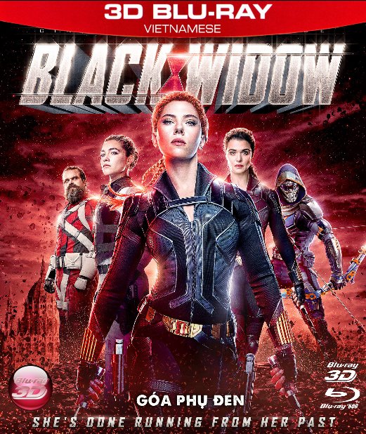 Z303. Black Widow 2021 - Góa Phụ Đen 3D50G (DTS-HD MA 7.1) USA